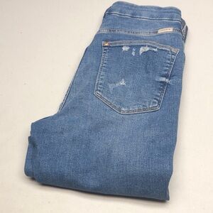 DISTRESS & DENIM  HIGH-WAIST ANKLE SUPER SKINNY JEANS 6/28x29 ⭐